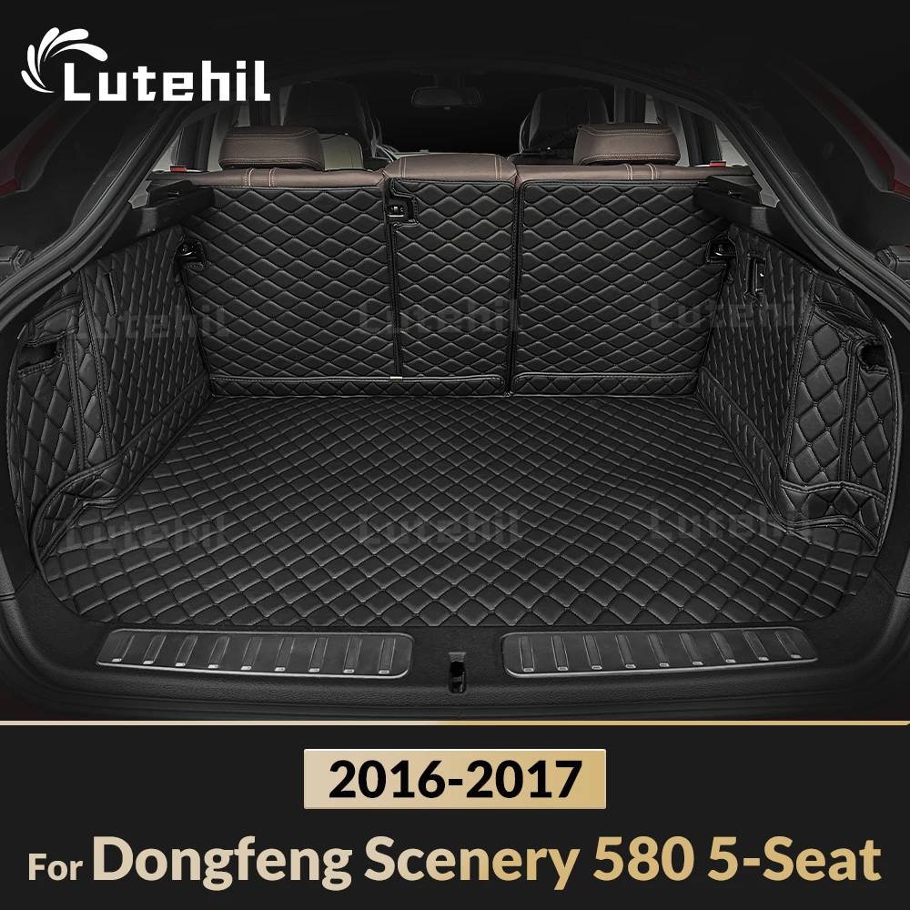 

Для Dongfeng Scenery 580 5-Seat 2016 2017, авто полное покрытие, коврик для багажника, чехол для багажника автомобиля, подкладка для багажника, аксессуары для интерьера