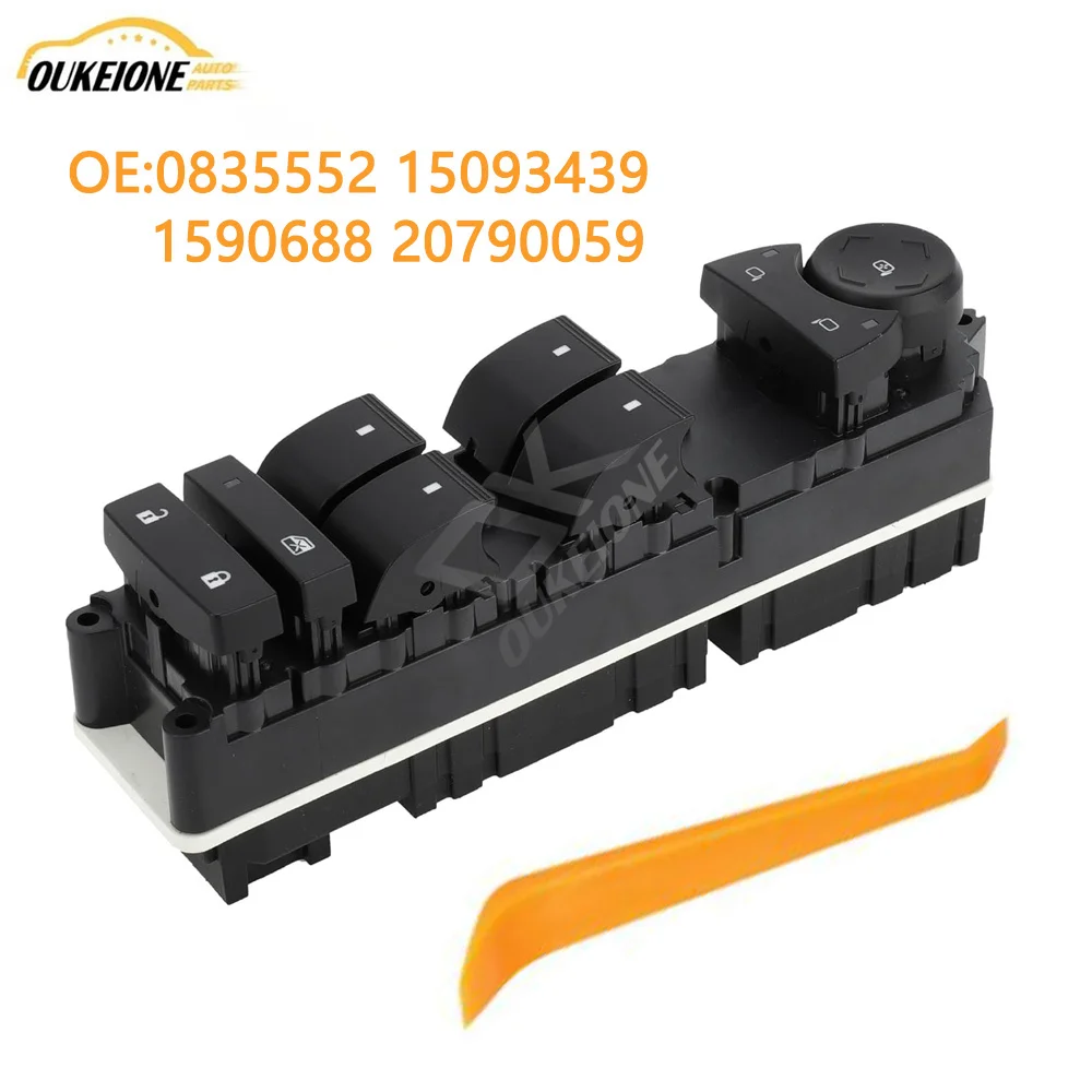 

15093439 for Buick Enclave Chevrolet Silverado 2009-2013 TAHOE GMC YUKON 2007-2014 Master Power Window Control Switch Button
