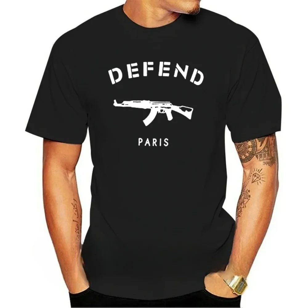 

New Unisex Defend Paris 3D Print T-shirt Short Sleeves Casual Sweatshirt Shirt