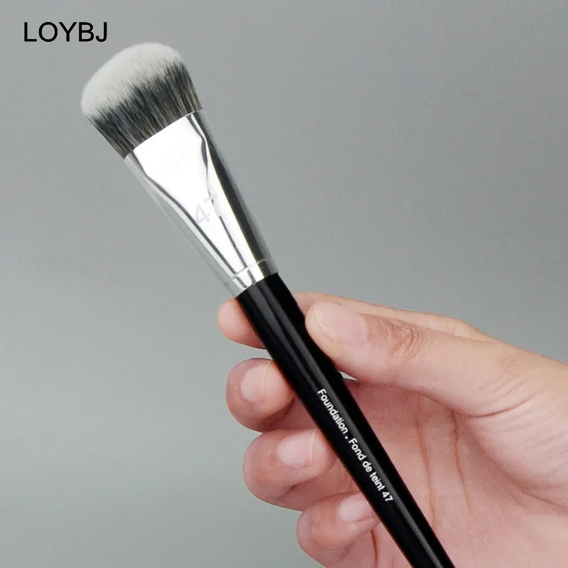LOYBJ pinceau de fond de teint professionnel 47 tête de balai fond de teint liquide ombre correcteur pinceaux femmes visage Base maquillage outils de beauté