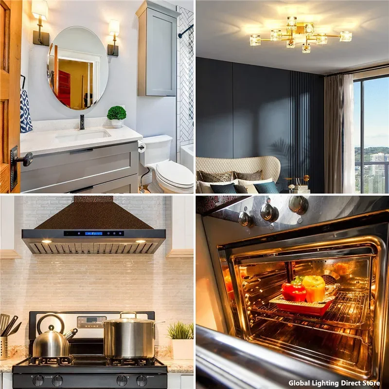 10/20PCS G8 Eco Halogen Light Bulbs LED Inserted Beads Crystal Lamp 20W 35W 50W Energy Efficient Replacement for Halogen Bulb