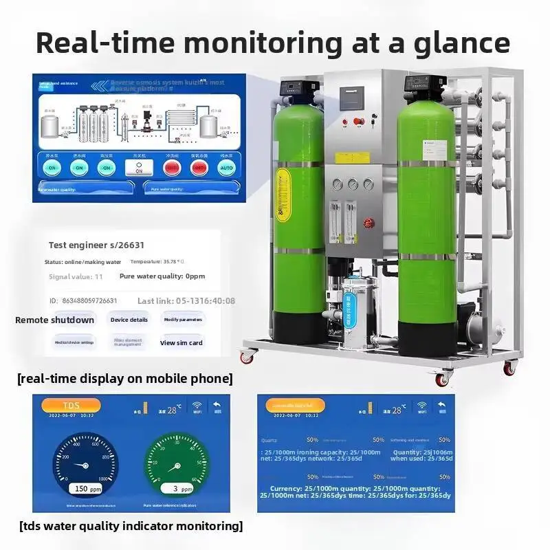 

Large Commercial Purifier Pure Machine Industrial Deionization Direct Drinking Soft Purification RO Reverse Osmosis Water