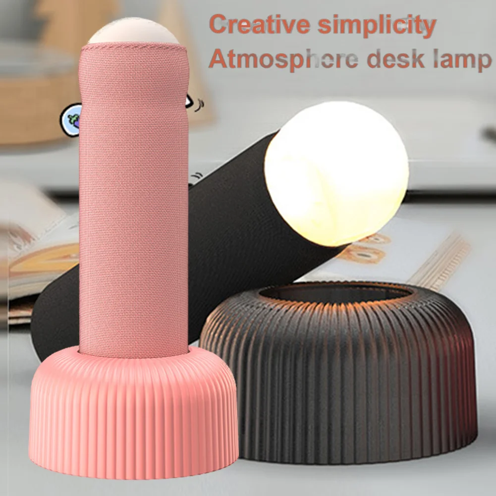 

Забавный ночник для взрослых и подростков, прикроватная лампа цилиндрической формы, настольная лампа с ручным вытягиванием, детский ночник для гостиной в общежитии