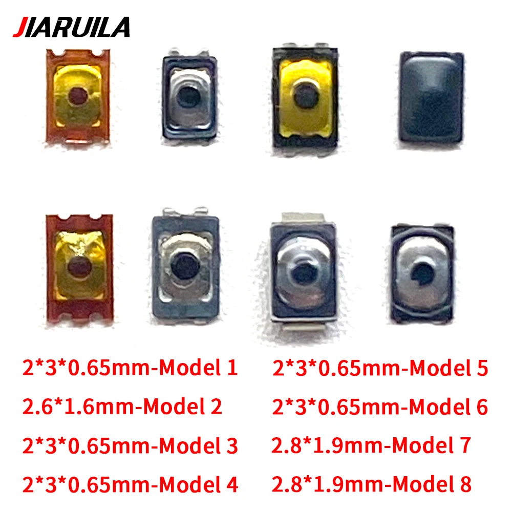 10 Pcs New Tactile Push Button Switch Tact Micro Switch SMD On Off Inner Button For iPhone Android Huawei Mi OPPO Mobile Phone