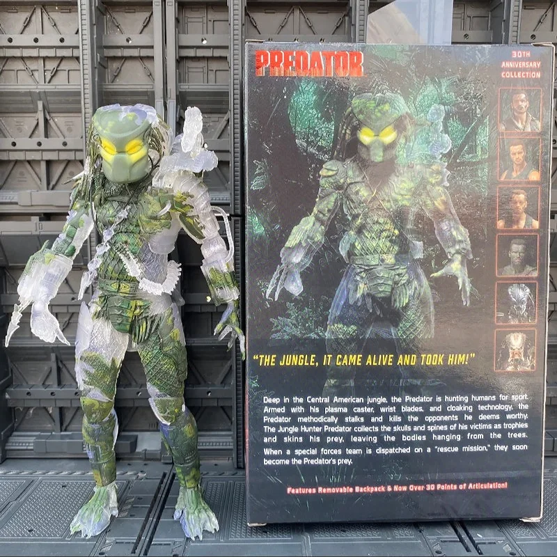 

В наличии Neca Predator P1 предродитель Jungle Hunter 2,0 Супер роскошная версия 7-дюймовая шарнирная ручная модель подарок