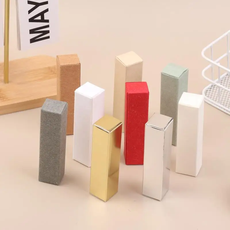 Small Essential Oil Bottle Box Packaging 10Pcs 5ml 10ml Perfume Storage For Samples Events Promotions