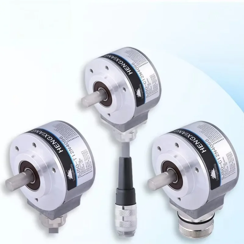 Gray Code 8-Bit Optical Absolute Encoder 50mm Size with 8mm Solid Shaft Rotary Encoder TRD-NA256NW 5M = SJ50-T8NHCWQ8C5D DC8-30V