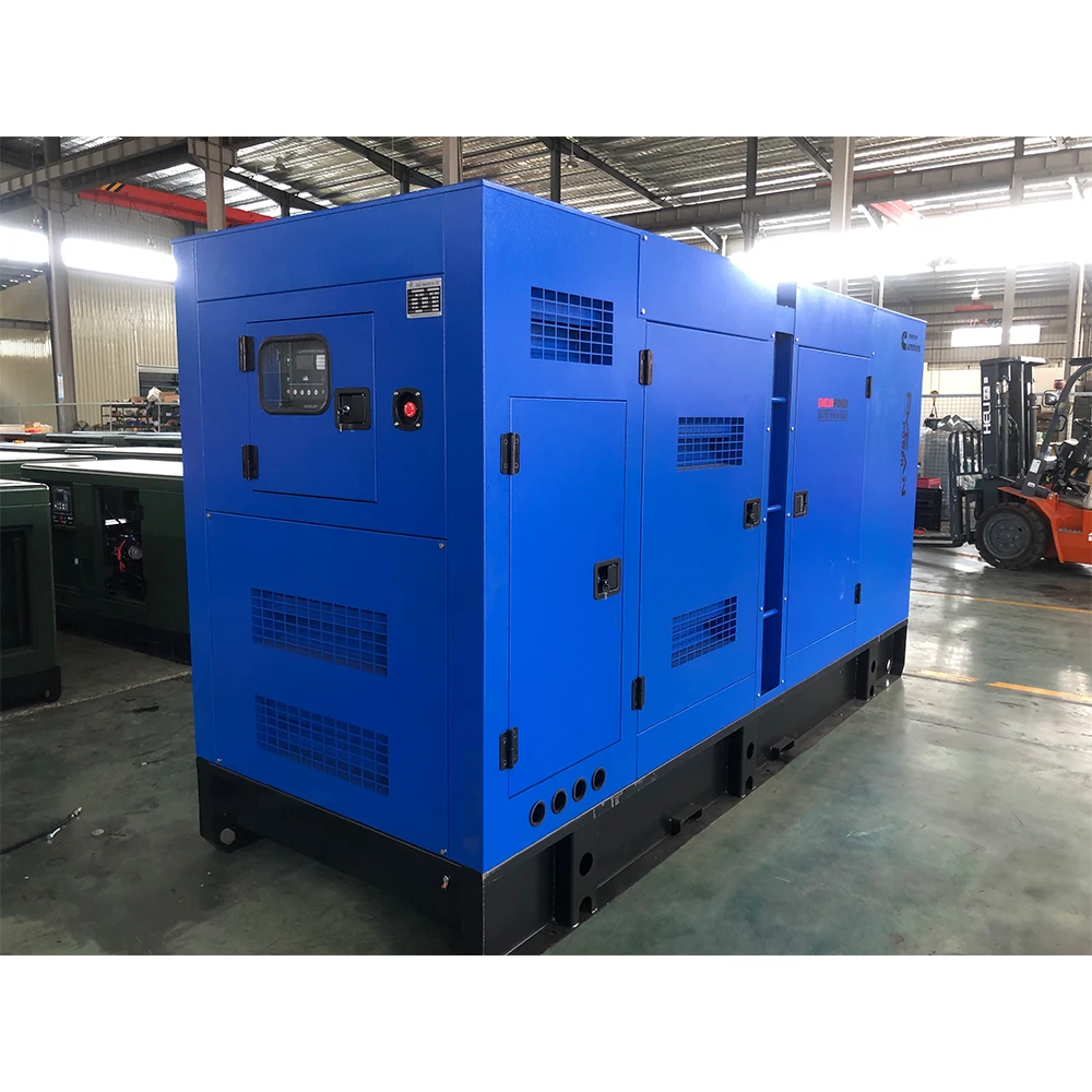 Customized 300kva 330kw 400kw 350 Kva Soundproof Silent Diesel Generator Genset Diesel For Sale In Tunisia