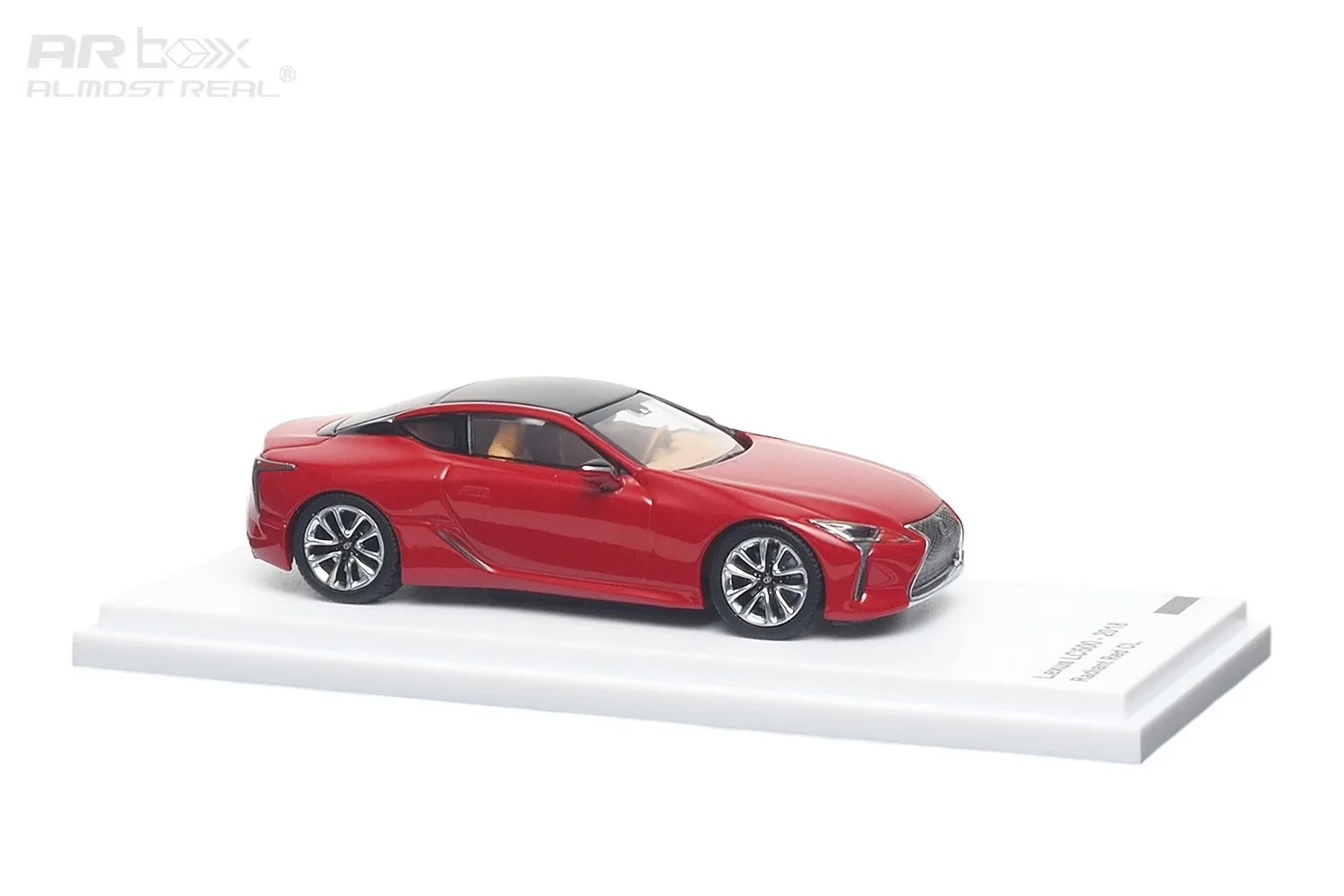 1:64 Almost Real Ar Lc500 Alloy Enclosed Car Model