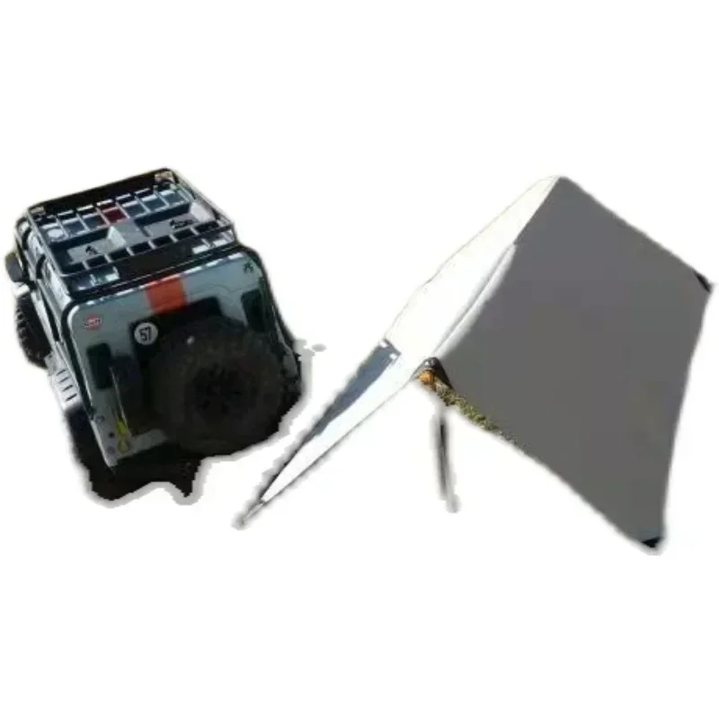 RC Auto Dekoration Markise Baldachin Simulierte Zelt Abschleppseil Flagge Reisetasche Für 1/10 Rcock Crawler TRX-4 SCX10 TK300 YIKONG RC4WD