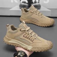 2025 Men's Shoes Spring Summer New Breathable Sneakers Men Anti Slip and Wear Resistant Sports and Leisure Mountaineering Shoes