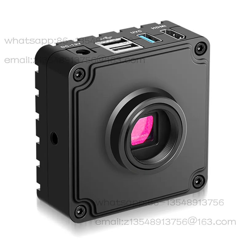 4K ultra-clear HDMI/USB microscope industrial camera CCD high-speed 60FPS/U disk storage built-in measurement system