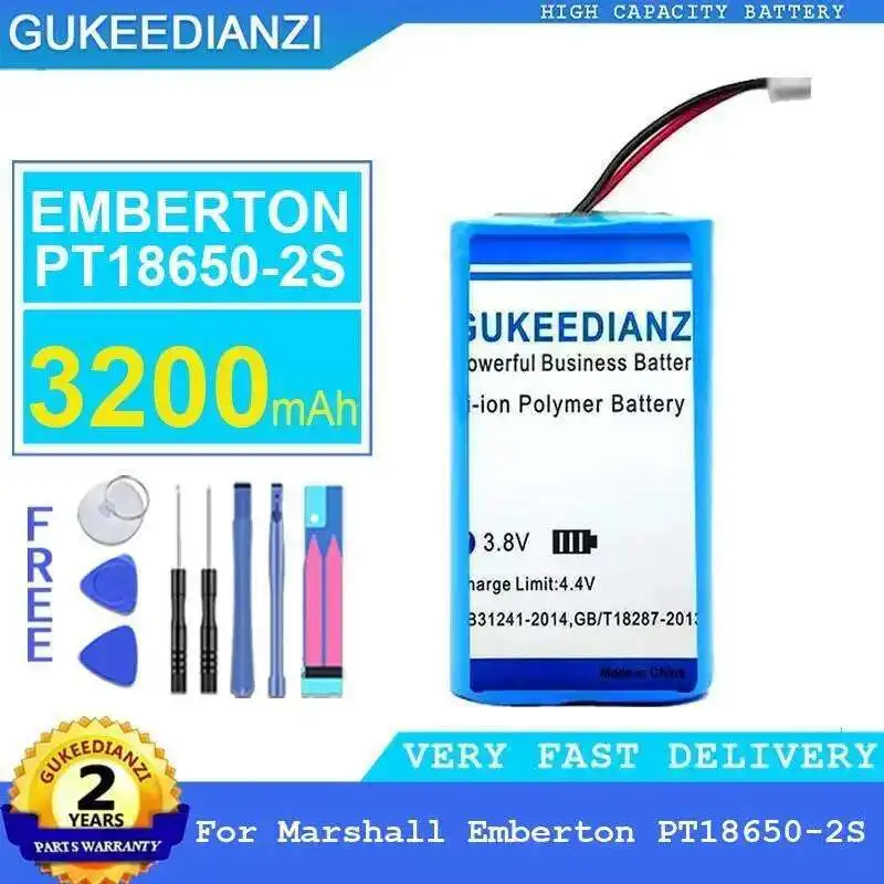 

Для Marshall Emberton PT18650-2S 3200 мАч аккумулятор для портативного динамика большой емкости
