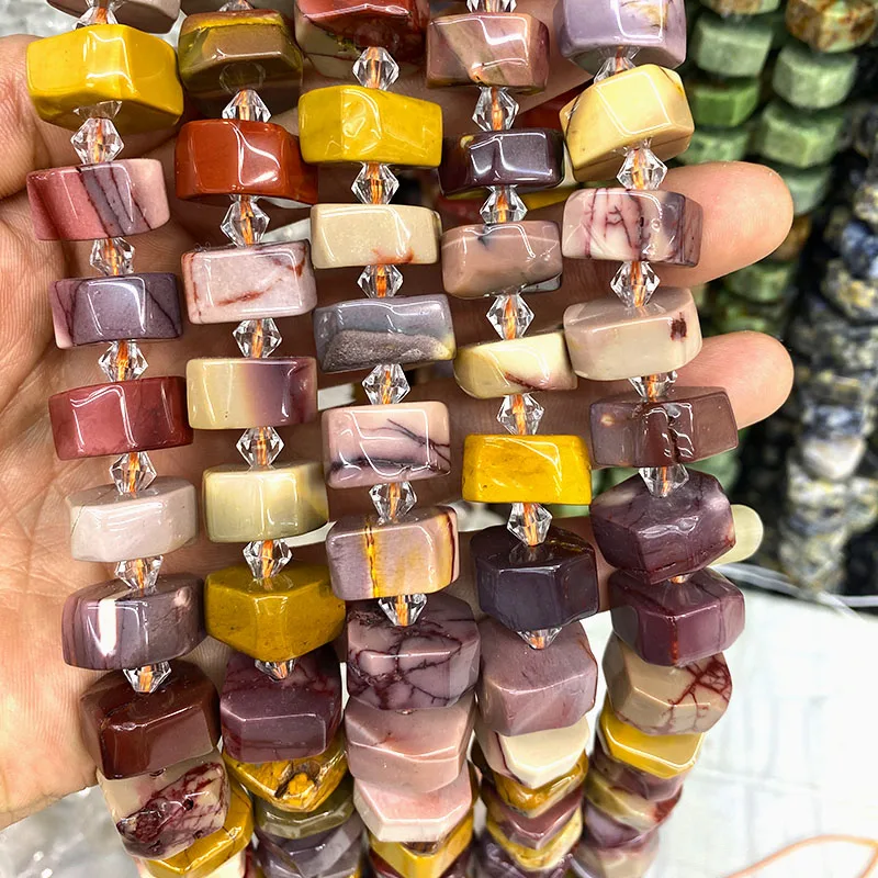 Natursteinperlen Aventurin Achate Tigerauge Jade Rosenquarz Jaspis Runde Armbandperlen für Schmuckherstellung Diy Armband – Detail 32