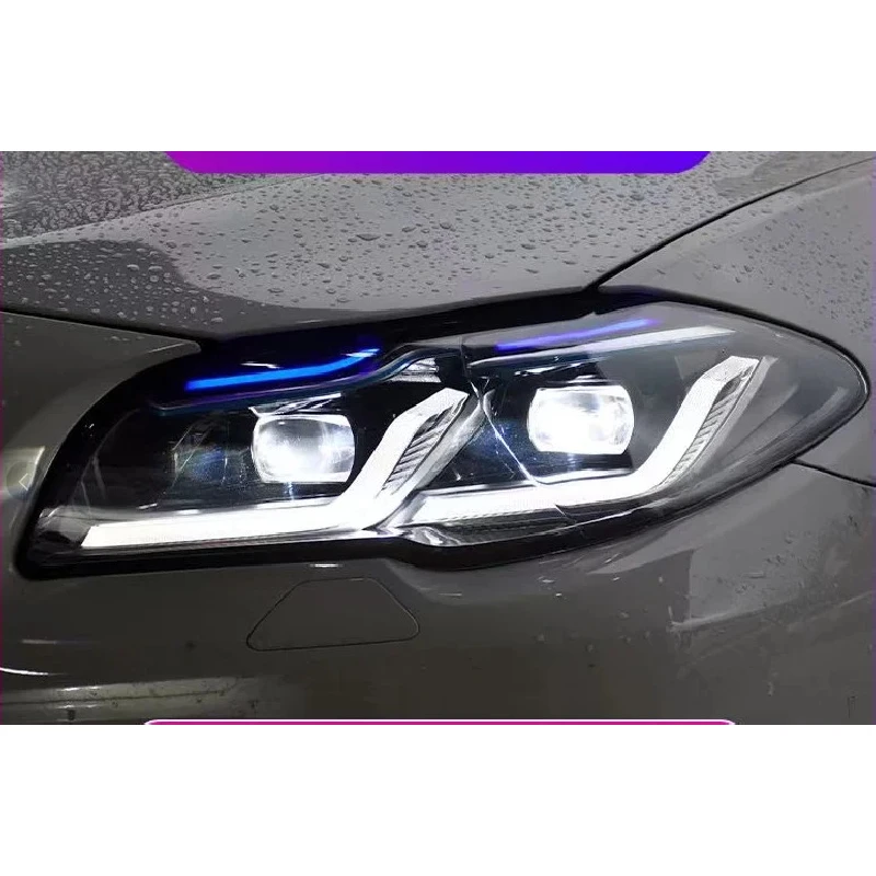 

High quality headlights, sui F10 front headlights, F10 headlights, F10 blue eyebrow headlights
