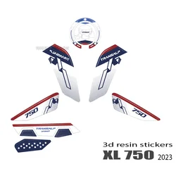 NEW XL750 2023 Motorcycle Parts 3D Epoxy Resin Stickers Kit Full Set of 3D Resin Stickers For HONDA Transalp XL 750 2023