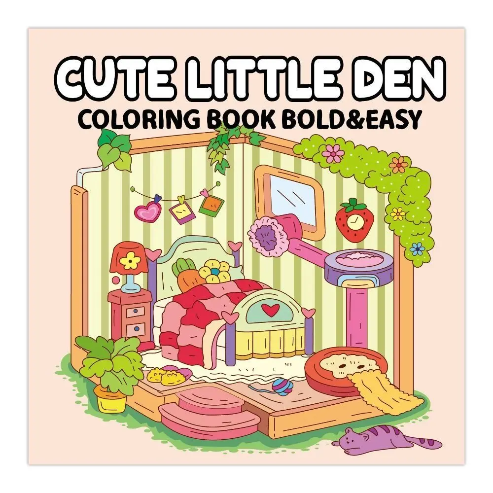 Rolka do kolorowania dla dzieci z akwarelami, wzory do kolorowania, łatwe wzory.