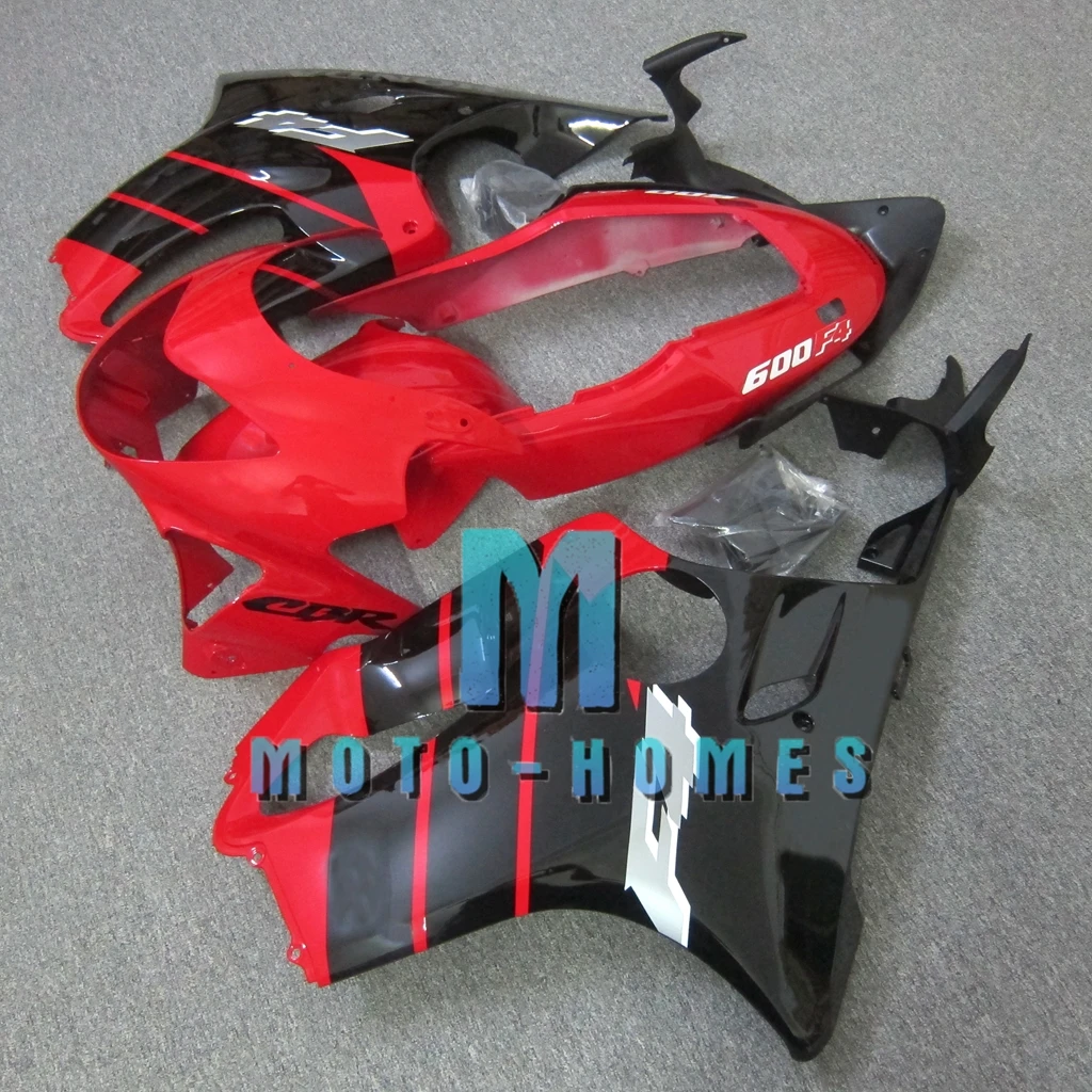 

Injection Rebuild Fairings for CBR600 CBR 600 1999 2000 99 00 F4 100% Fit Motorcycle Aftermarket Parts Road/Race Black Red