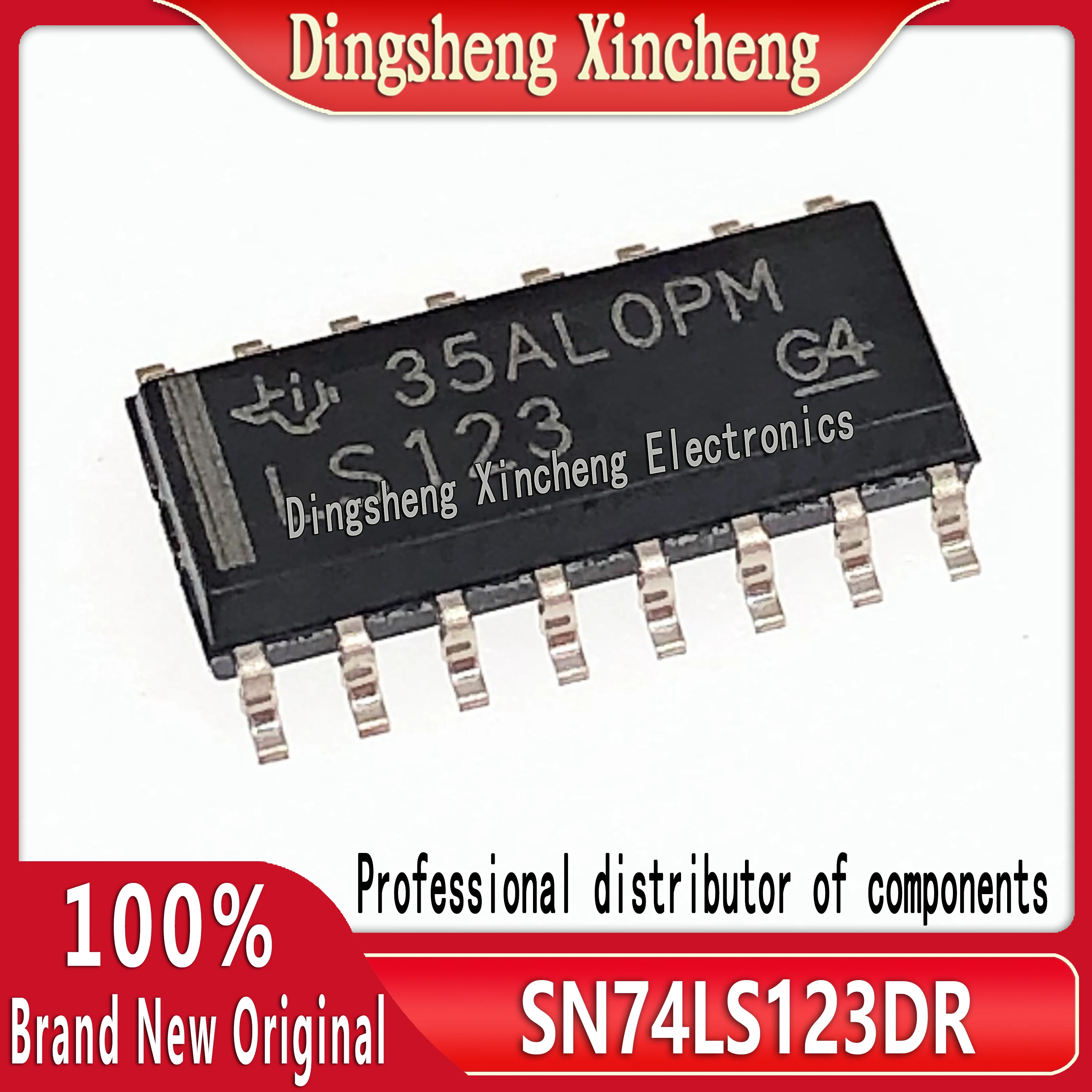 New imported original SN74LS123DR LS123 SMT SOP16 logic chip multi frequency oscillator