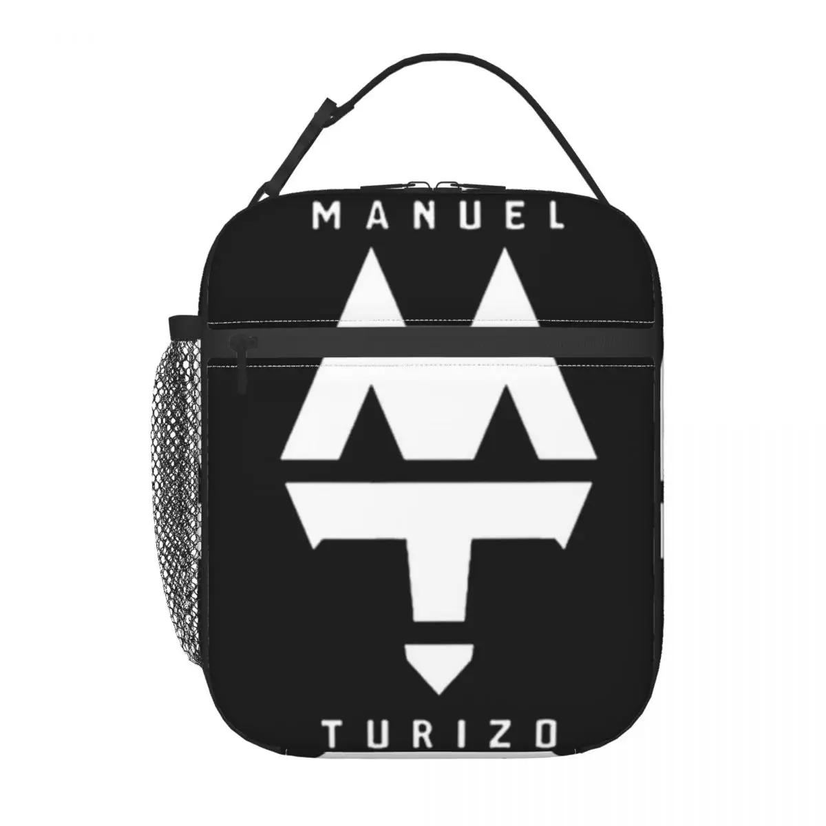 Rapper Manuel Turizo Logo Insulated Lunch Bag for Women Children Portable Food Boxes Thermal Lunch Box Tote
