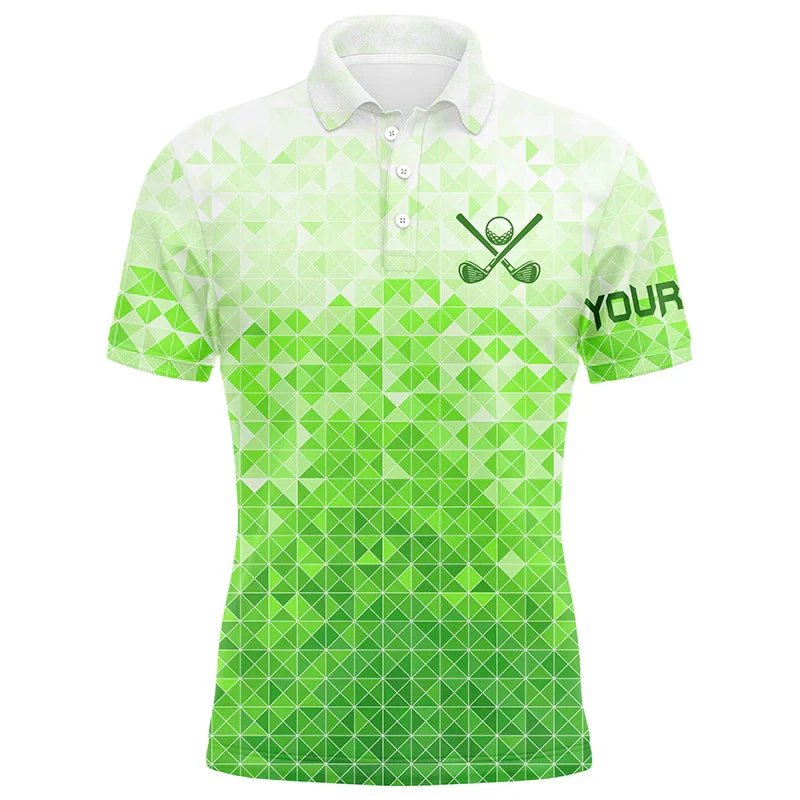 

2025 New Golf Pattern Polo Shirt Summer Fashion Short Sleeve Custom Name Team Name 3D Printed Polo Tops Loose Sports T Shirts