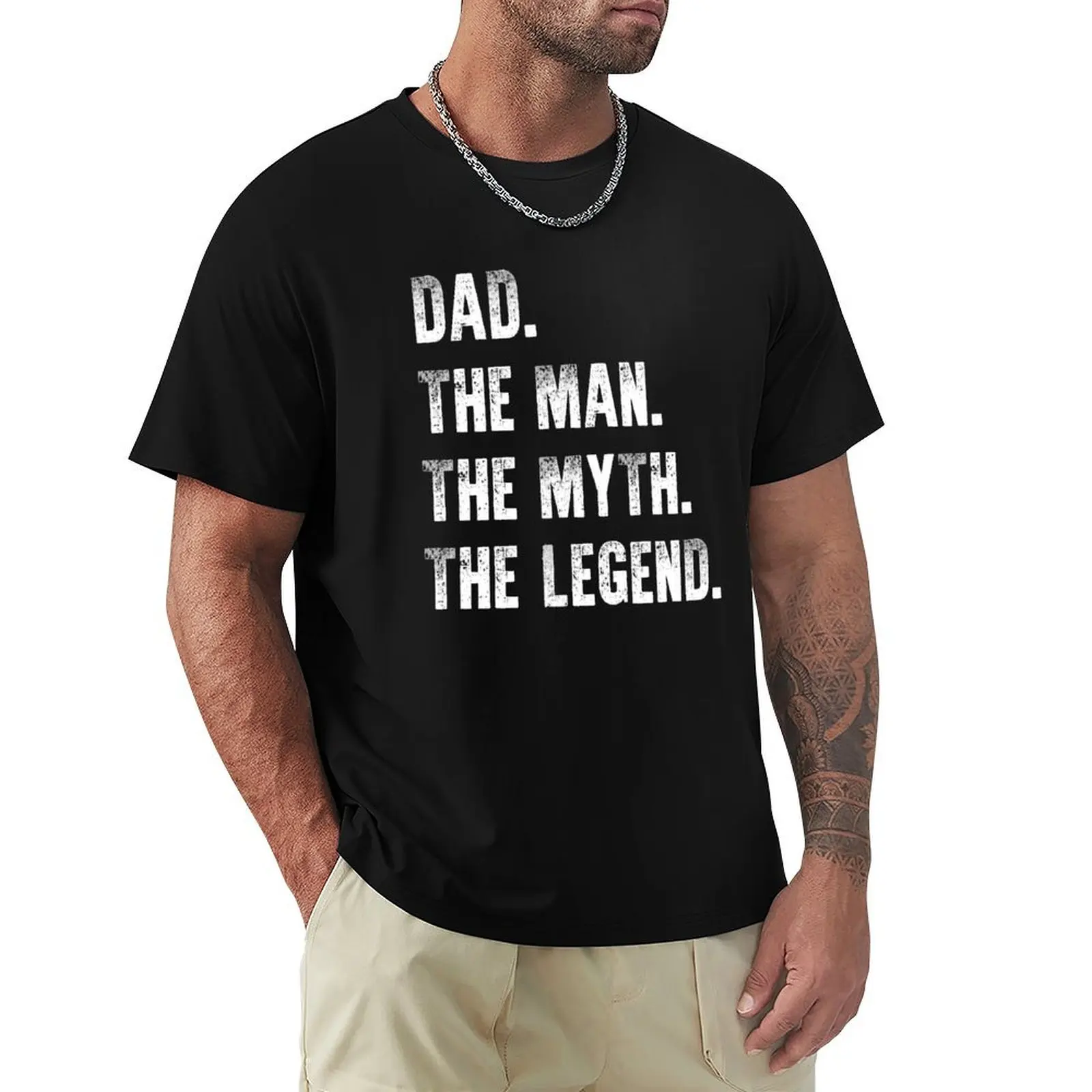 

DAD. T-Shirt Plus Size All Match Tee Shirt