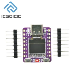 0.42 inch OLED Dev Board for ESP32-C3, WiFi BT Wireless Module with Ceramic Antenna, SuperMini Development Board