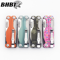 BHBT 20 in 1 Folding Multitool Pliers Multi-functional Tool Screwdriver Scissors EDC Outdoor Camping Survival Multi Tools