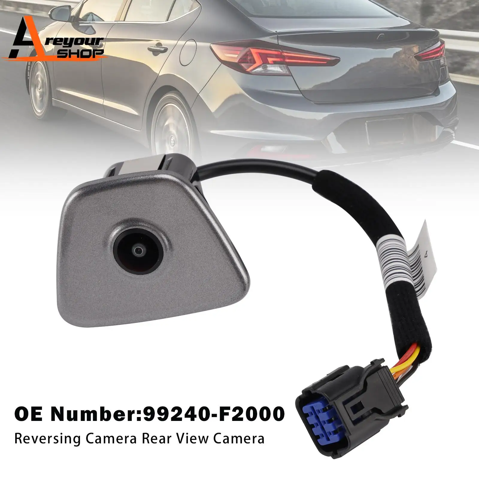 

Камера заднего вида Areyourshop, камера заднего вида 99240-F2000 для Hyundai Elantra 2019-2020