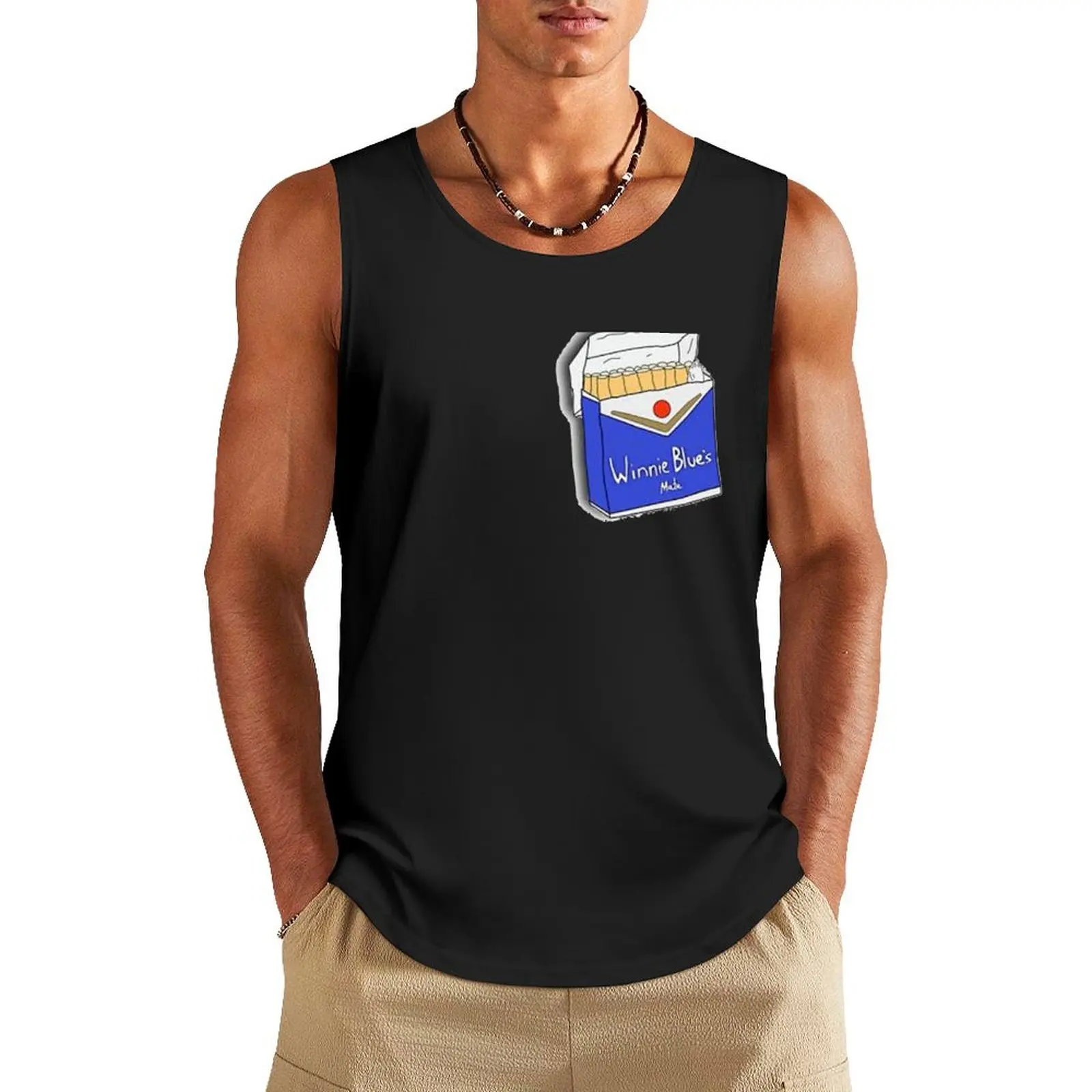 

Winnies Tank Top одежда для фитнеса для мужчин рубашка без рукавов мужская спортивная рубашка