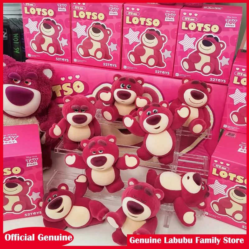 

Original Disney Toy Story Lotso'Huggin Bear Trendy Blind Box Toy Collection Model For Girls Room Decor Birthday Gift