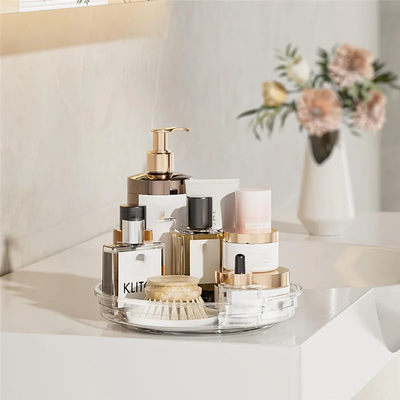 

AT43-3 Pack Органайзер Lazy Susan для шкафа, кухни, холодильника, вращающаяся организация специй