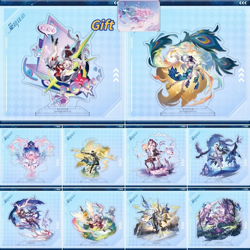 Game Honkai: Star Rail Figure Sparkle Yao Guang Cyrene Phainon Hyacinthia Acrylic Stand Desk Decor Standing Sign Game Fans Gift