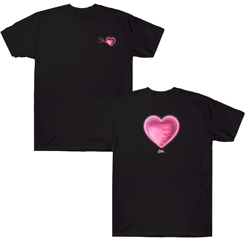 Heart Motion Oversize Tee Omar Courtz Merch Pure Cotton Casual T Shirts Fashion Women Men Top Summer O-neck Short Sleeve Clothes
