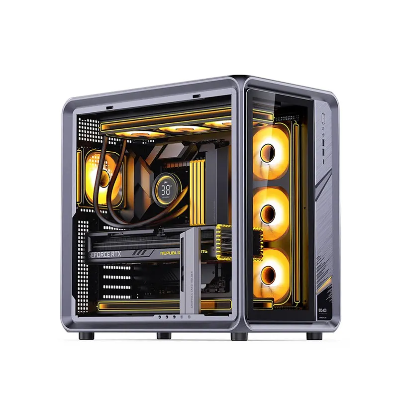 JONSBO BO400 PC Gaming Chassis High Quality ATX Computer Case USB Front Port Aluminium Alloy Plastic Material Stock Available