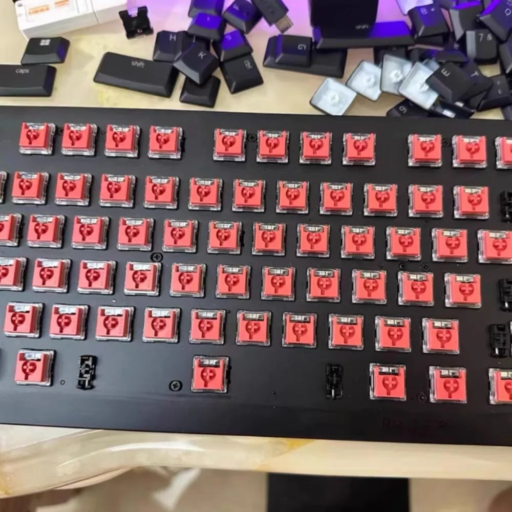 Disassemble The Machine But The Function Is Intact Backlit Low Shaft Optical Switches for DeathStalker V2 Office and ESports
