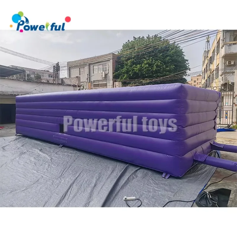 Indoor Donut Slide airbag Inflatable Trampoline Park airbag Soft Landing  airbag for  Jumping