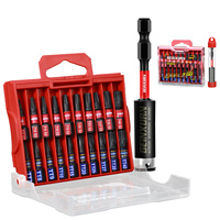 Geinxurn Magnetic Security Torx (T7-TT40) Screwdriver Bit Set, Multi Power Bits with Storage M-Box