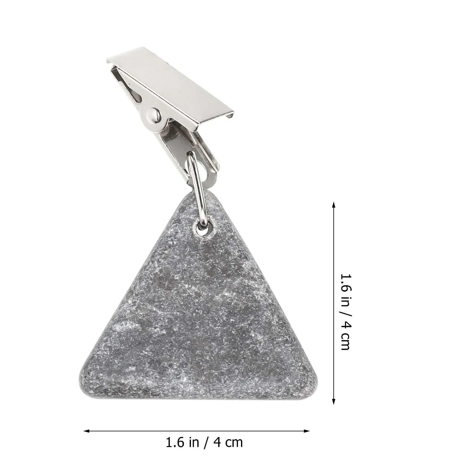 

4Pcs Marble Tablecloth Weights Clip Triangle Shape Prevent Wind Flapping Table Cover Holders Table Cloth Holders