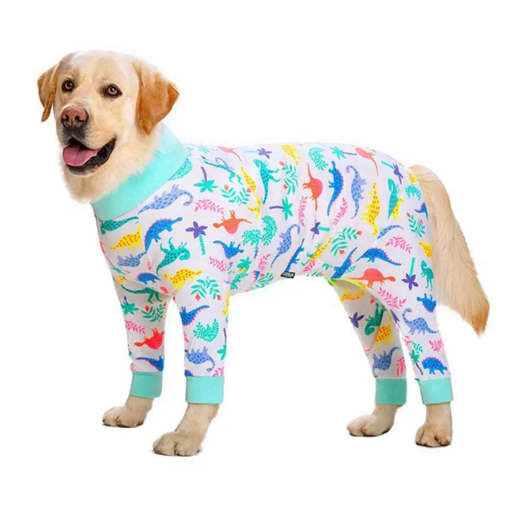 

Four-legged Cartoon Weaning Sterilization Coat Nursing Belly Clothing Shirt Dog Pajamas Dogs Jumpsuit Dog Clothes Pet Supplies