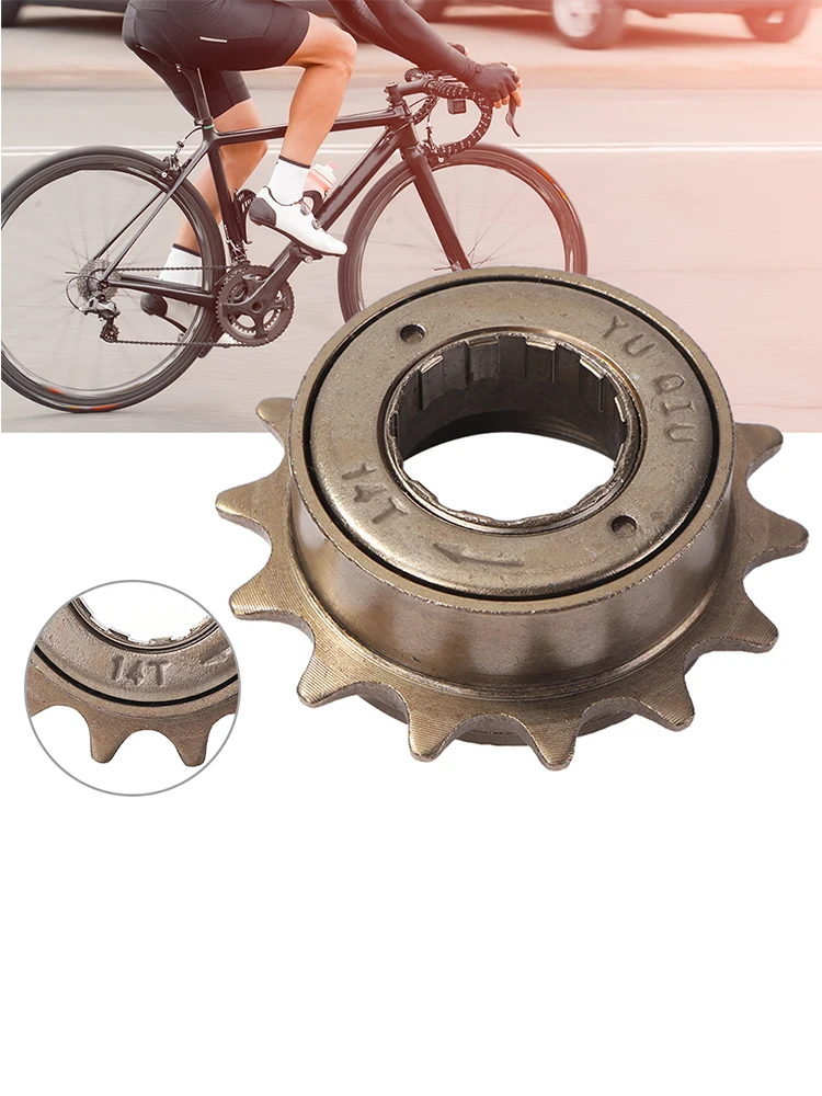 AliExpress ATUOTIN Cycling Cassette Replacement 12 14T Bicycle Single Speed Flywheel Electric Bike Freewheel Bicycle Modified Parts