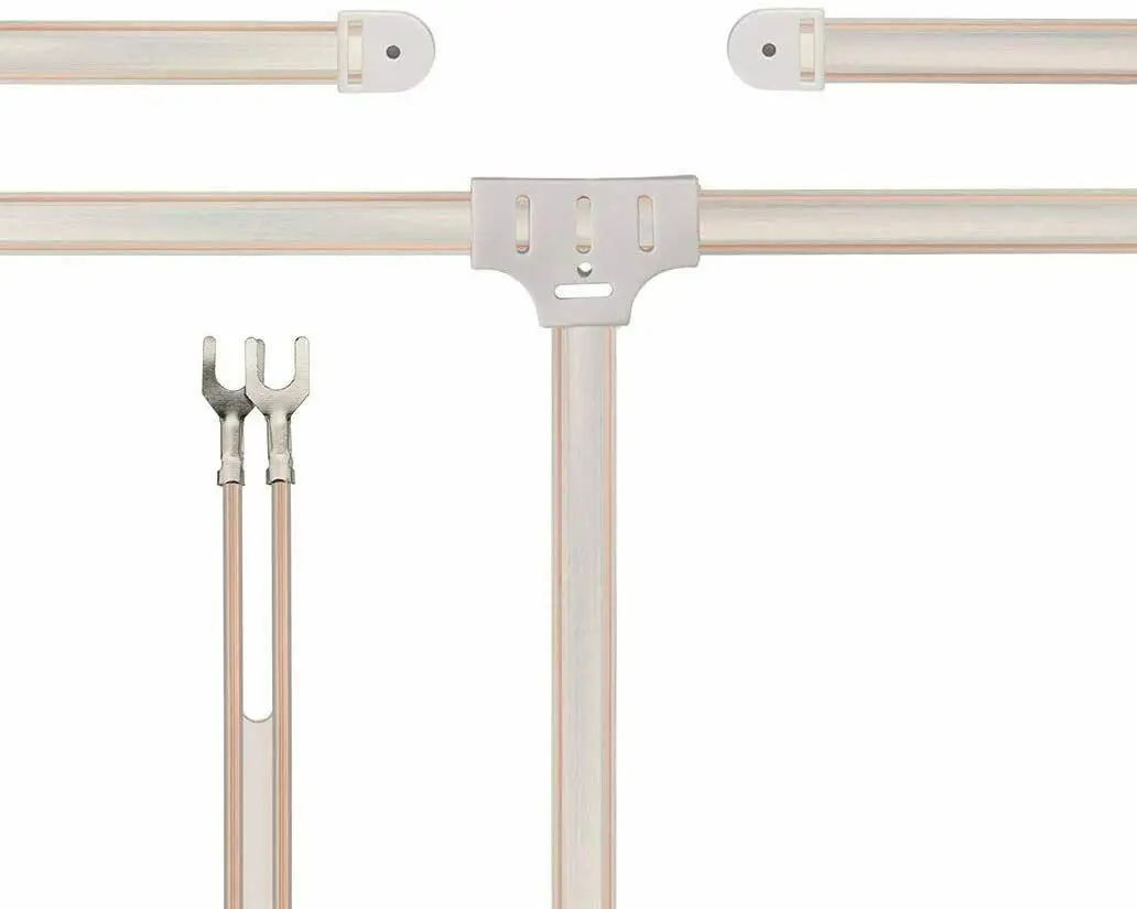 300 Ohm FM-Dipolantenne mit 2-poligem blankem Draht, Doppeldraht für Bose AV Audio Vedio Receiver Heimkino TV-Tuner