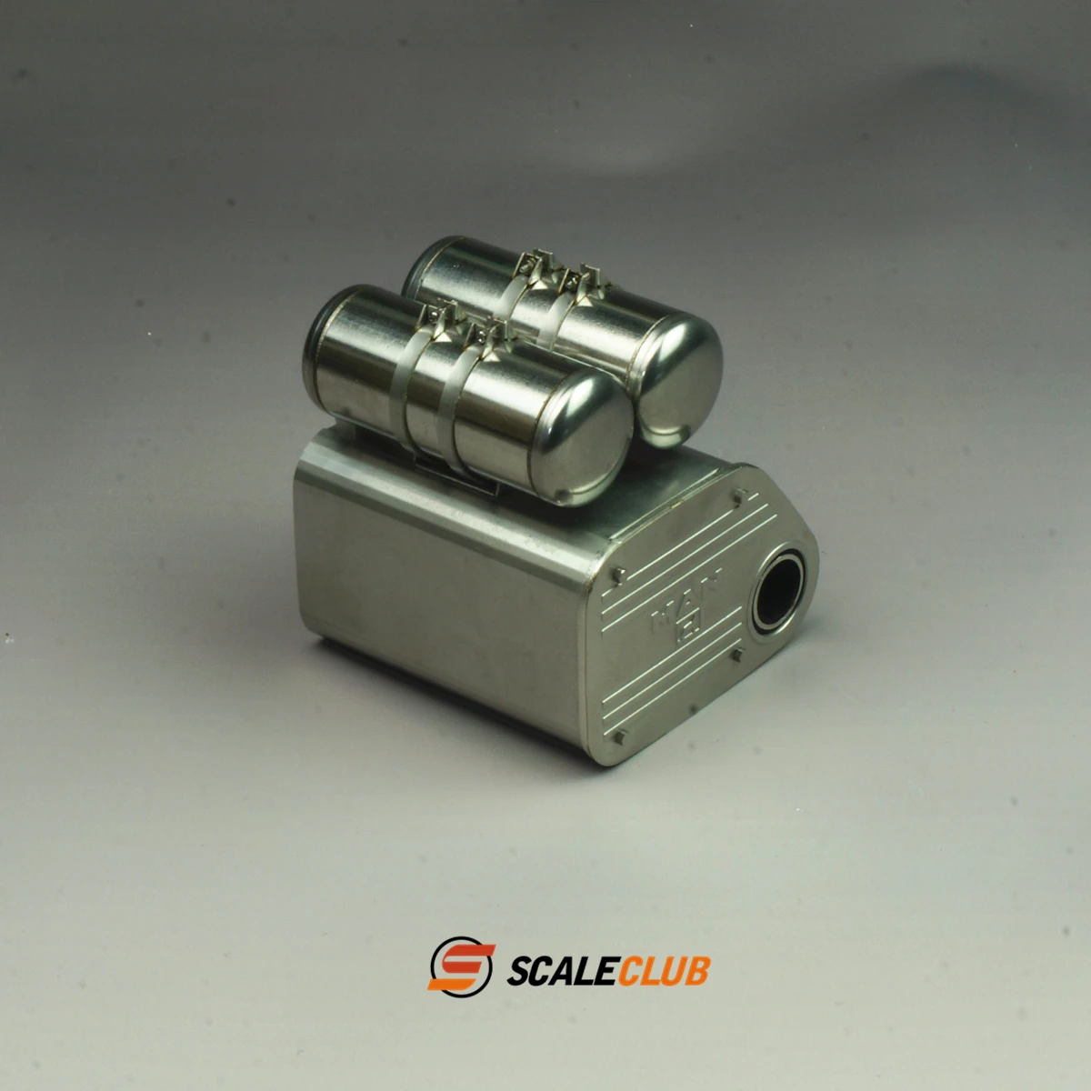 Metal exhaust tank Scaleclub 1/14 Truck FH16 DIY toy model