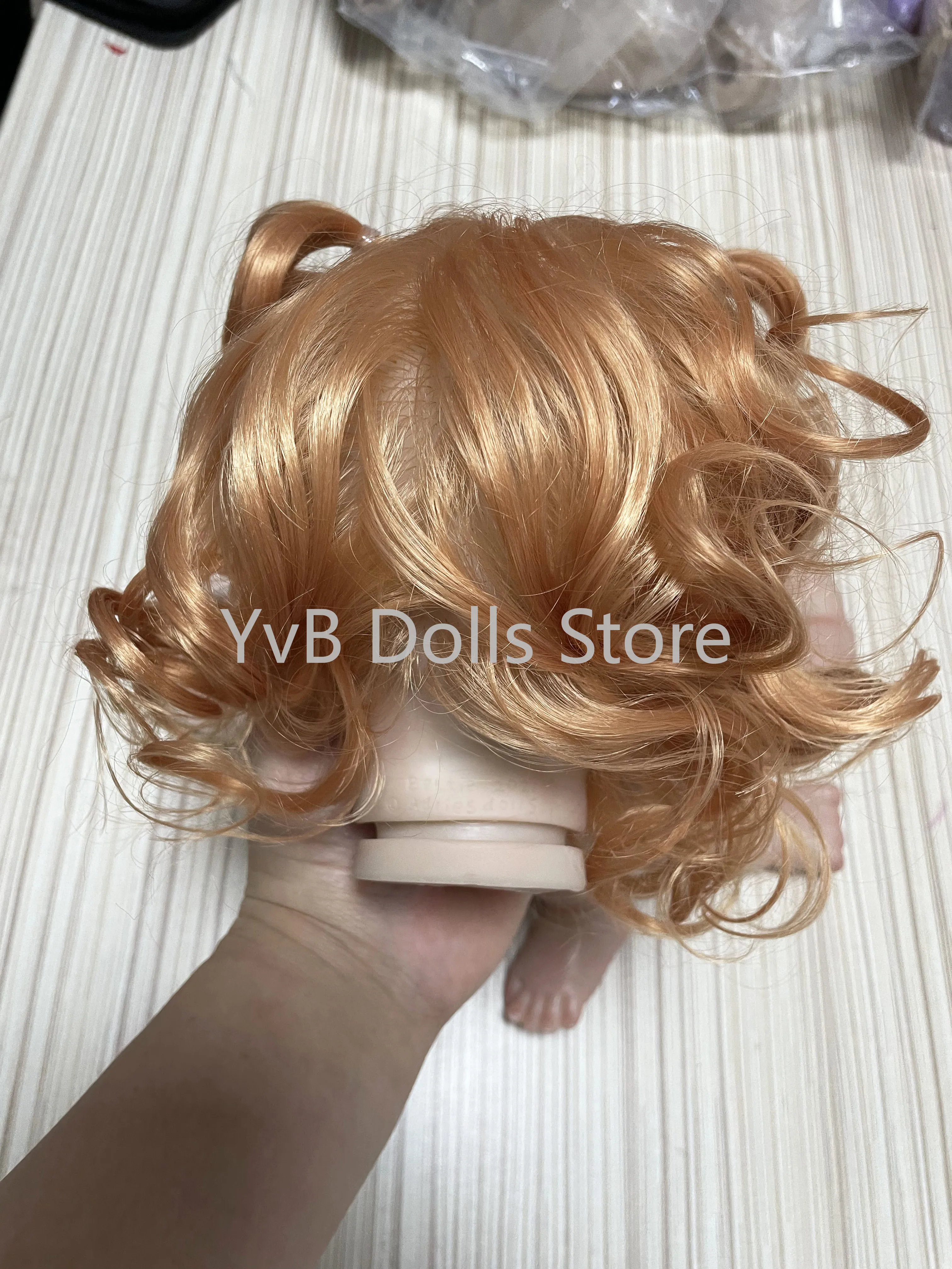 18inch Handmade Reborn Bettie Red Hair Doll Kit Multiple Layers Painting 3D Skin Unassembly Lifelike Baby Parts Hand-Root Hair