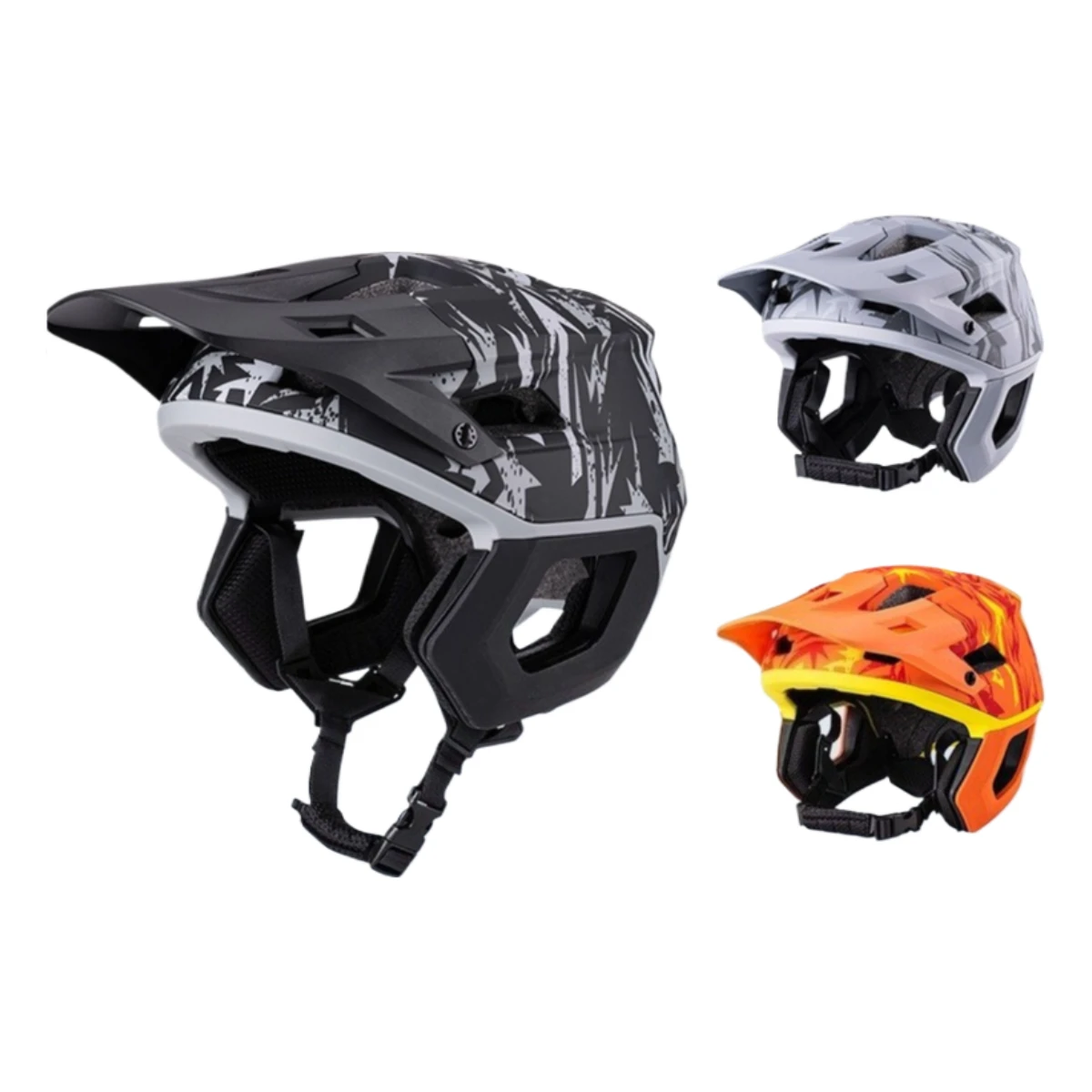 Casque de VTT pour adultes certifié, homologué CE CPSC ASTM, pour la descente, le cyclisme et la moto, sécurité garantie