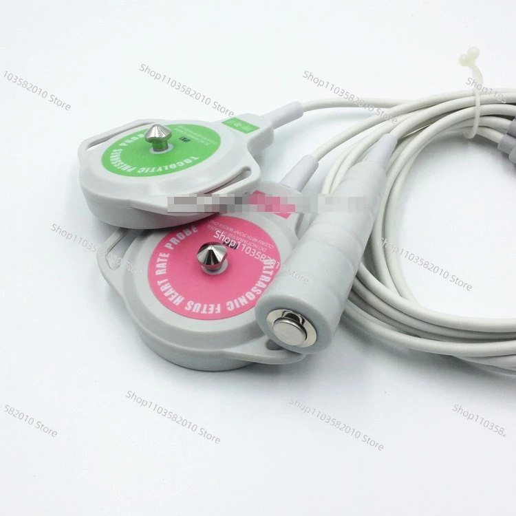 Compatible with The Heart Code 6-needle Single Fetal Heart Rate Probe, Uterine Pressure Probe, Fetal Movement Button