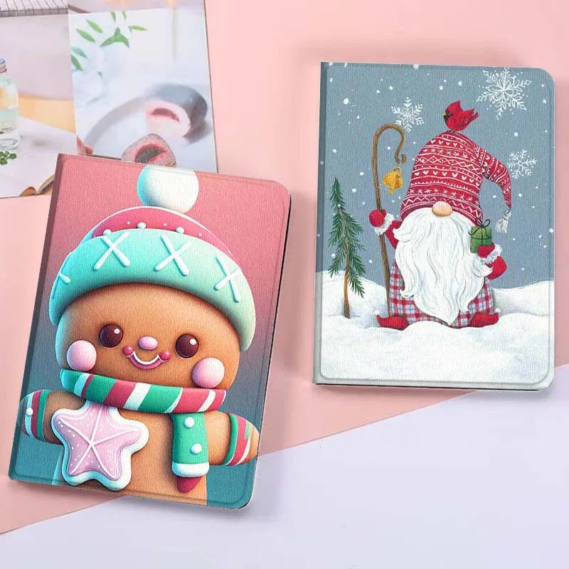 

Cartoon Cute Christmas Art Gift For Xiaoxin Lenovo Tab Pad K11 K10 M10 P11 3rd Plus Pro Legion Y700 Y900 Gen4 2 Tablet Case