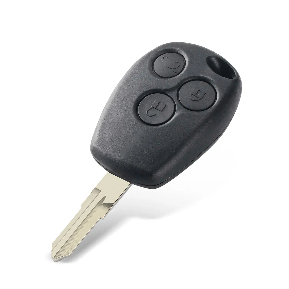 AOKTOOL Remote Car Key Voor Renault Clio Kangoo Master Modus Logan Twingo Fob Id46 Pcf7946/Pcf7947/4a Chip 434Mhz 3 Knoppen