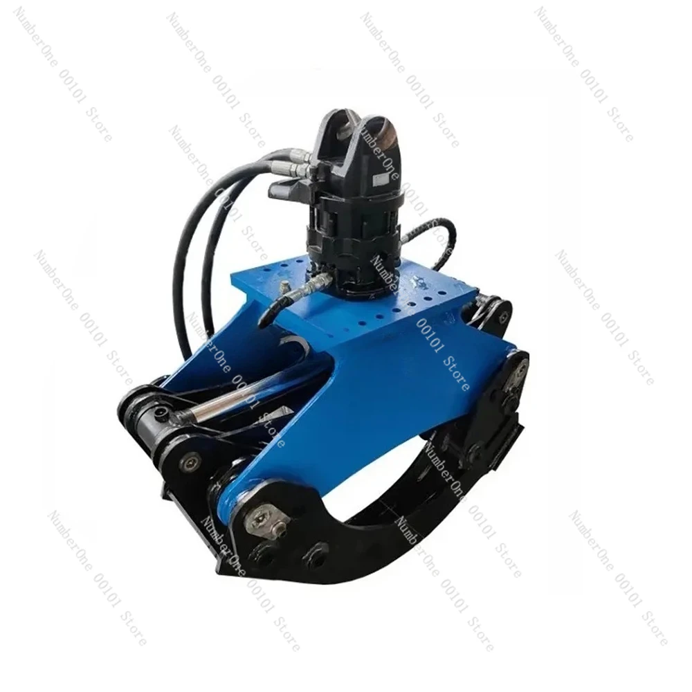 

Excavator Hydraulic Rotator Log Grapple Wood Log Grab Forest Grapple