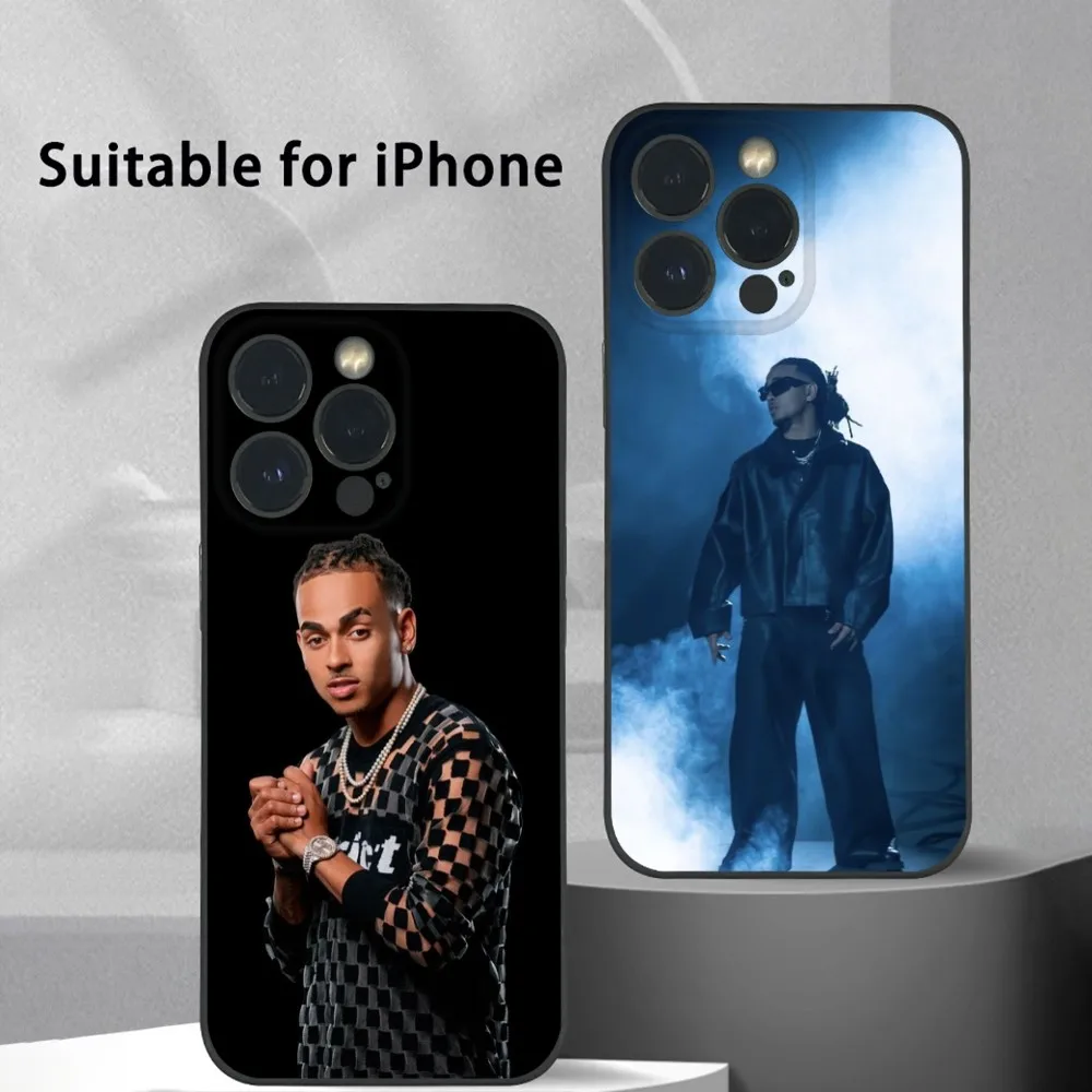 

Hip-Hop O-Ozuna Phone Case For iPhone 16 15 14 13 Pro Max Plus Mini Frosted Soft Shell Funda